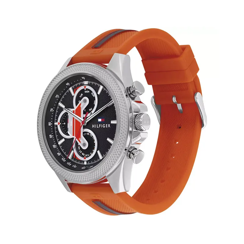 Tommy Hilfiger Clark Multifunction Orange Men’s Watch- 1792084